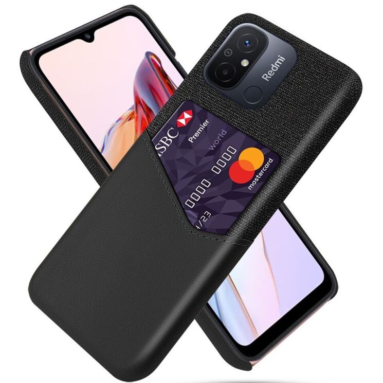 Защитный чехол KSQ Business Pocket для Xiaomi Redmi 12C - Black: фото 1 из 4