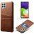 Захисний чохол KSQ Pocket Case для Samsung Galaxy A22 (A225) - Brown: фото 1 з 6