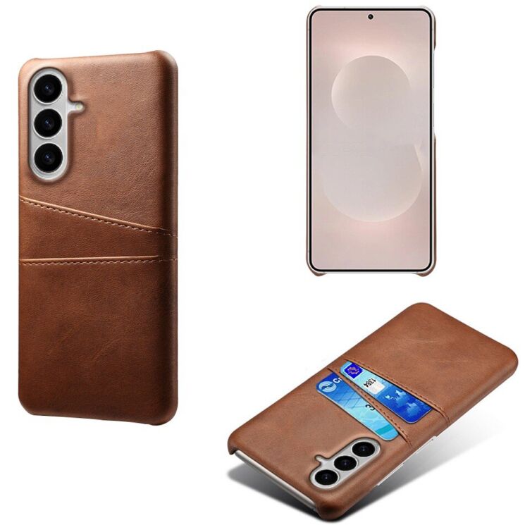 Защитный чехол KSQ Pocket Case для Samsung Galaxy S26 Plus - Brown: фото 1 из 5