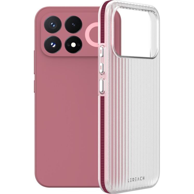 Защитный чехол LEREACH TOC Series для Xiaomi Poco F9 Pro - Cherry: фото 7 из 13