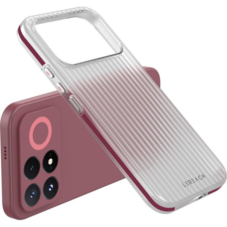 Защитный чехол LEREACH TOC Series для Xiaomi Poco F9 Pro - Cherry: фото 1 из 13