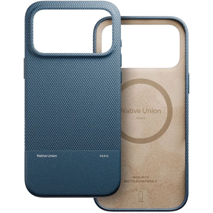Защитный чехол Native Union (RE) Classic для iPhone 17 Pro Max (RECLA-NAV-NP25PM) - Navy: фото 5 из 12