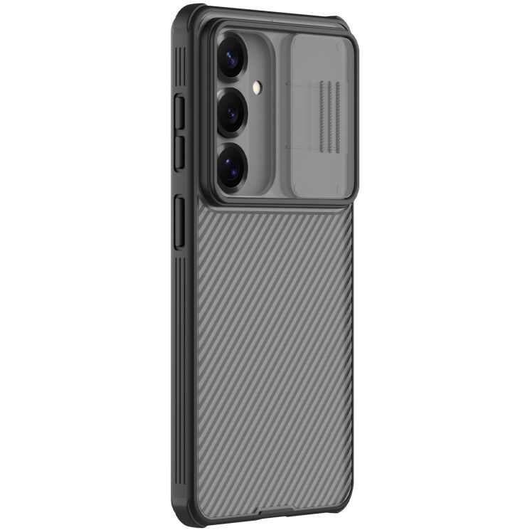 Захисний чохол NILLKIN CamShield Pro (Clear Version) для Samsung Galaxy A37 (A376) - Black (406022B) Захисний чохол NILLKIN CamShield Pro (Clear Version) для Samsung Galaxy A37 (A376) - Black: фото 4 з 17