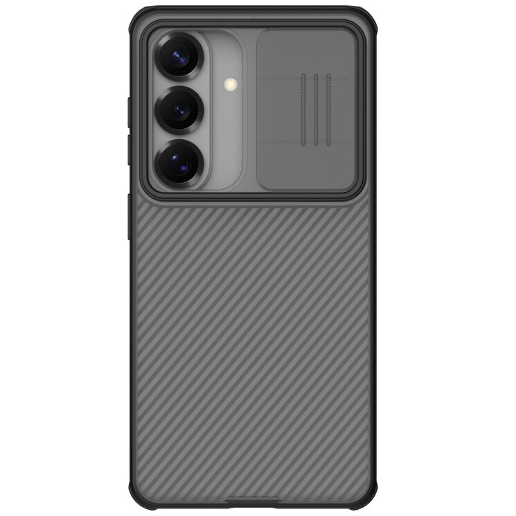 Защитный чехол NILLKIN CamShield Pro (Clear Version) для Samsung Galaxy S26 - Black: фото 1 из 17