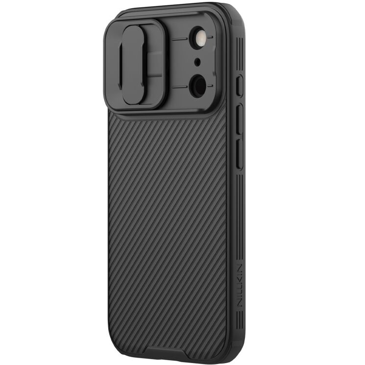 Защитный чехол NILLKIN CamShield Pro для Apple iPhone 17 Pro - Black: фото 2 из 18
