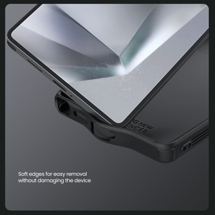Защитный чехол NILLKIN CamShield Pro with Magnetic Attachment для Samsung Galaxy S25 Ultra (S938) - Black: фото 9 из 16