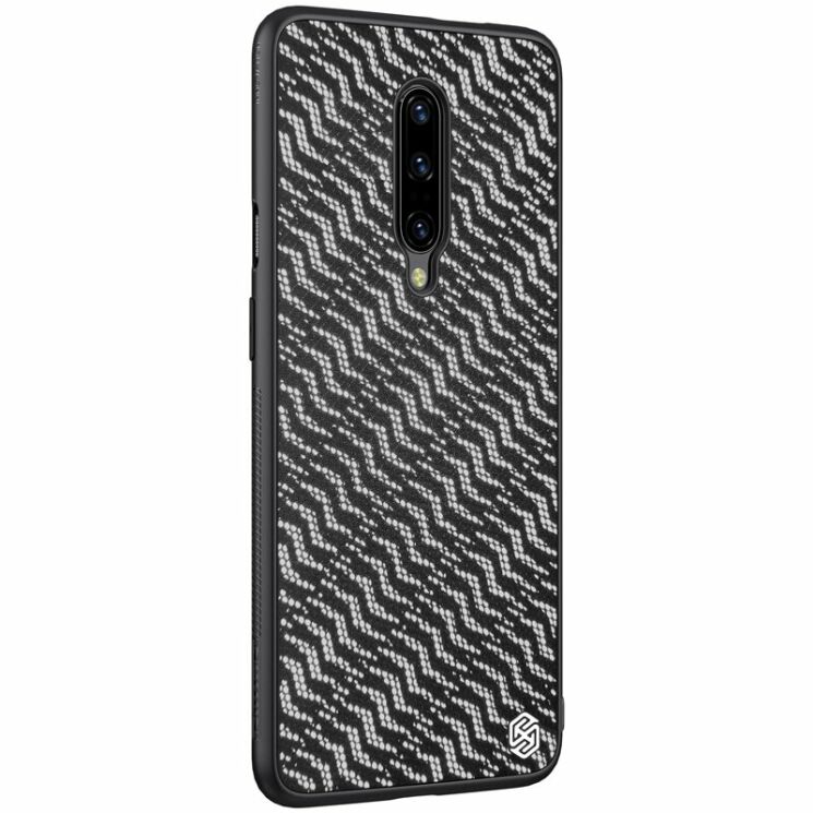 Захисний чохол NILLKIN Shiny Series для OnePlus 7 Pro - Black / Silver: фото 4 з 17