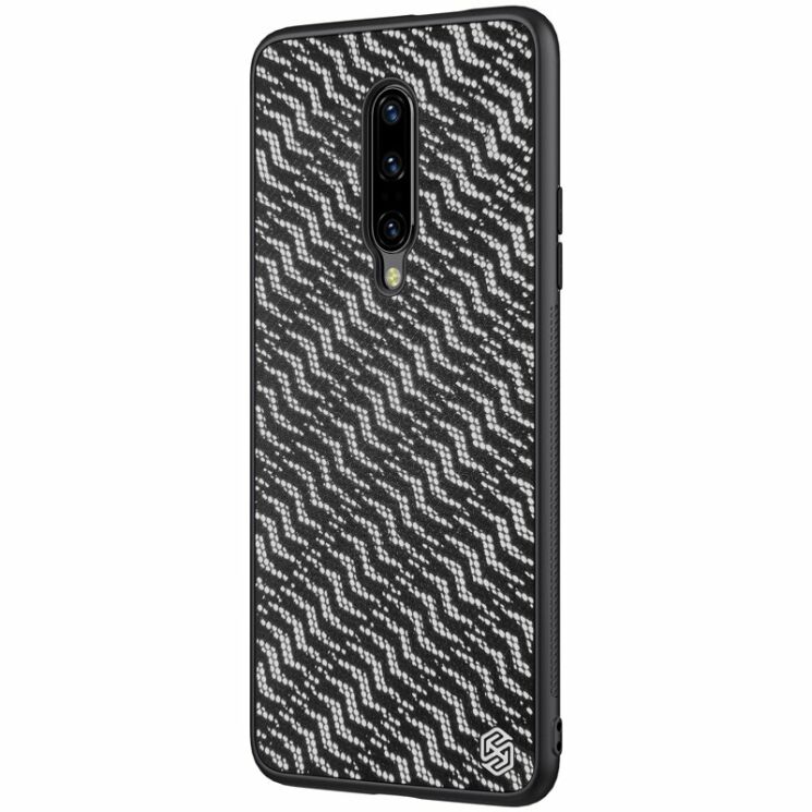 Захисний чохол NILLKIN Shiny Series для OnePlus 7 Pro - Black / Silver: фото 3 з 17