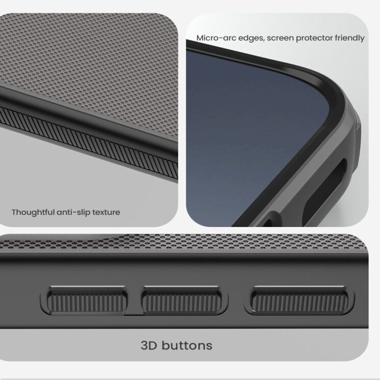 Защитный чехол NILLKIN Super Frosted Shield Pro для Xiaomi 17 - Black (390612B) Защитный чехол NILLKIN Super Frosted Shield Pro для Xiaomi 17 - Black: фото 13 из 14