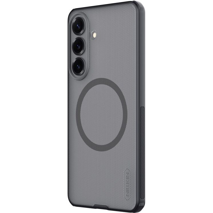 Защитный чехол NILLKIN Super Frosted Shield Pro Magnetic для Samsung Galaxy S26 FE - Transparent Black: фото 2 из 16