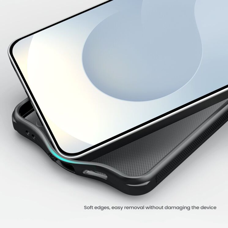 Защитный чехол NILLKIN Super Frosted Shield Pro Magnetic для Samsung Galaxy S26 FE - Transparent Black: фото 11 из 16