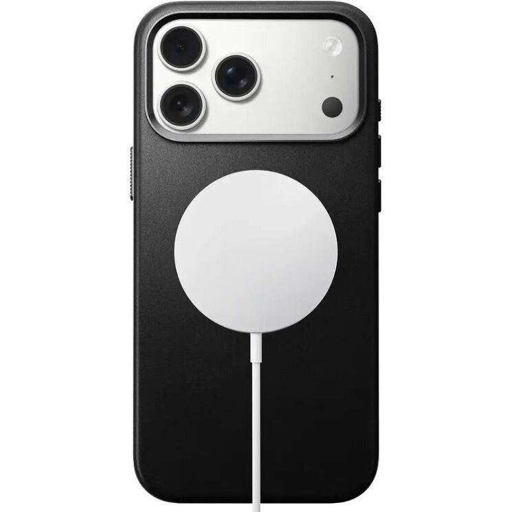 Защитный чехол Nomad Traditional Leather Case для iPhone 17 Pro Max (NM011895858) - Black: фото 4 из 15