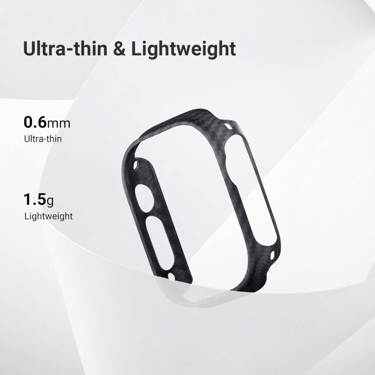 Захисний чохол Pitaka Air (FW) для Apple Watch Ultra / Ultra 2 / Ultra 3 (49mm) AWU2401 - Sunset (304647O) Захисний чохол Pitaka Air (FW) для Apple Watch Ultra / Ultra 2 / Ultra 3 (49mm) AWU2401 - Sunset: фото 7 з 11