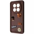 Защитный чехол Pretty Things Case для Xiaomi Redmi Note 14 Pro Plus - Brown / Bear (373269G)