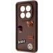 Защитный чехол Pretty Things Case для Xiaomi Redmi Note 14 Pro Plus - Brown / Bear (373269G). Фото 1 из 6