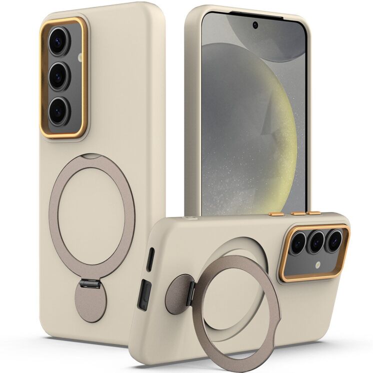 Защитный чехол Reframe Draco Casе для Samsung Galaxy S24 (S921) / Galaxy S25 (S931) - Apricot: фото 1 из 7