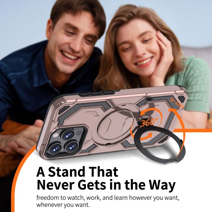 Защитный чехол Reframe Hybrid Magnetic для iPhone 14 Pro Max - Red (306870R) Защитный чехол Reframe Hybrid Magnetic для iPhone 14 Pro Max - Red: фото 6 из 7