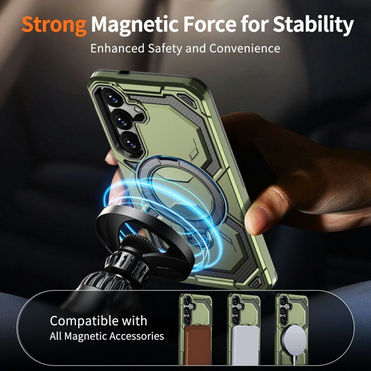 Захисний чохол Reframe Hybrid Magnetic для Samsung Galaxy S26 Plus - Black (404345B) Захисний чохол Reframe Hybrid Magnetic для Samsung Galaxy S26 Plus - Black: фото 6 з 7