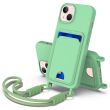 Защитный чехол Reframe Silicone Holder для Apple iPhone 13 / iPhone 14 - Green (370821G)