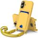 Захисний чохол Reframe Silicone Holder для Apple iPhone 16 - Yellow (366469Y). Фото 1 з 7