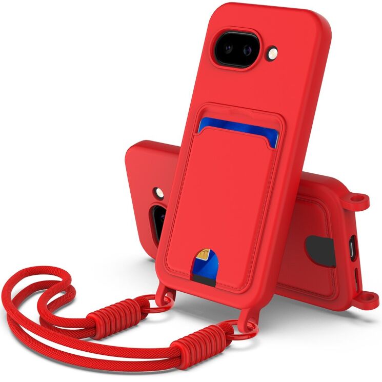 Защитный чехол Reframe Silicone Holder для Google Pixel 9a - Red: фото 1 из 8