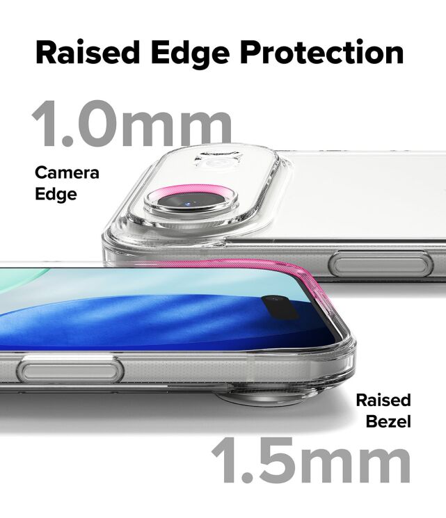 Защитный чехол Ringke Fusion для iPhone Air (8800328811911) - Clear: фото 10 из 13