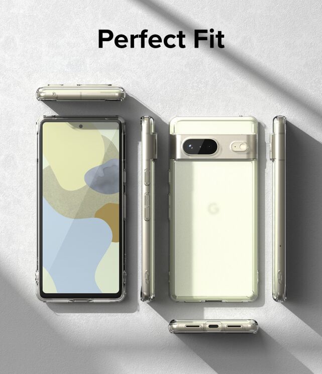 Защитный чехол Ringke Fusion для Google Pixel 7 (8809881267531) - Matte Clear: фото 7 из 13