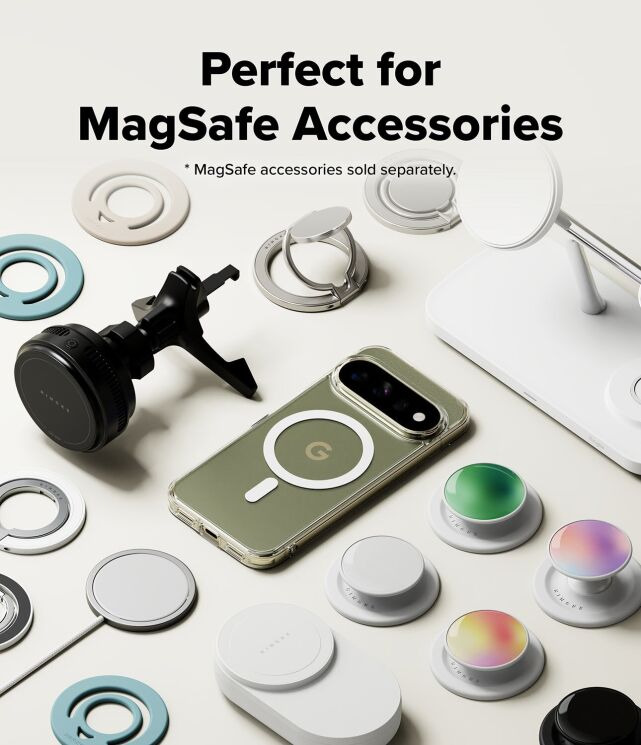 Защитный чехол Ringke Fusion Magnetic для Google Pixel 11 Pro (8800380461055) - Clear: фото 4 из 16
