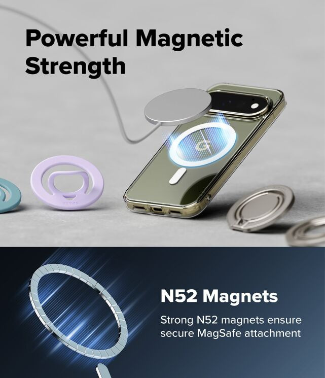Защитный чехол Ringke Fusion Magnetic для Google Pixel 11 Pro (8800380461055) - Clear: фото 5 из 16