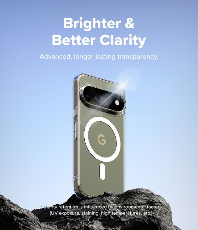 Защитный чехол Ringke Fusion Magnetic для Google Pixel 11 Pro (8800380461055) - Clear: фото 6 из 16