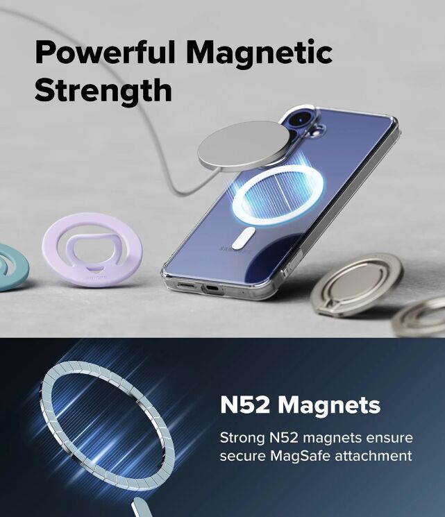 Защитный чехол Ringke Fusion Magnetic для Samsung Galaxy S26 FE (8800380463684) - Clear: фото 9 из 20