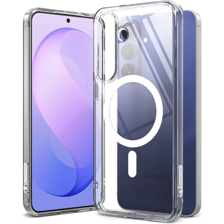 Защитный чехол Ringke Fusion Magnetic для Samsung Galaxy S26 FE (8800380463684) - Clear: фото 1 из 20