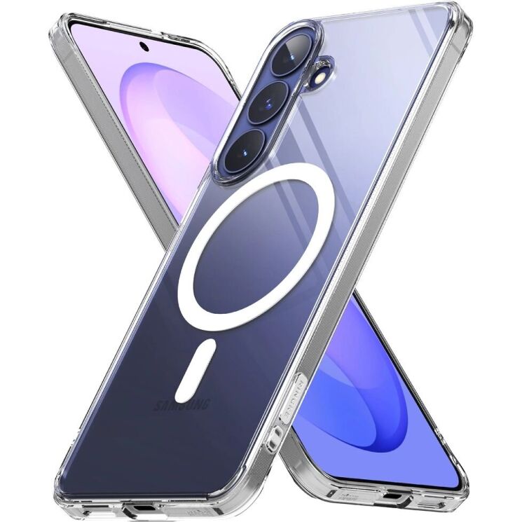 Защитный чехол Ringke Fusion Magnetic для Samsung Galaxy S26 FE (8800380463684) - Clear: фото 5 из 20