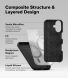 Захисний чохол Ringke Silicone Magnetic для Apple iPhone 16 (8800274960572) - Black (366438B). Фото 11 з 14