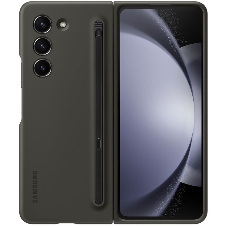 Защитный чехол Slim S Pen Case для Samsung Galaxy Fold 5 (EF-OF94PCBEGUA) - Graphite: фото 1 из 4