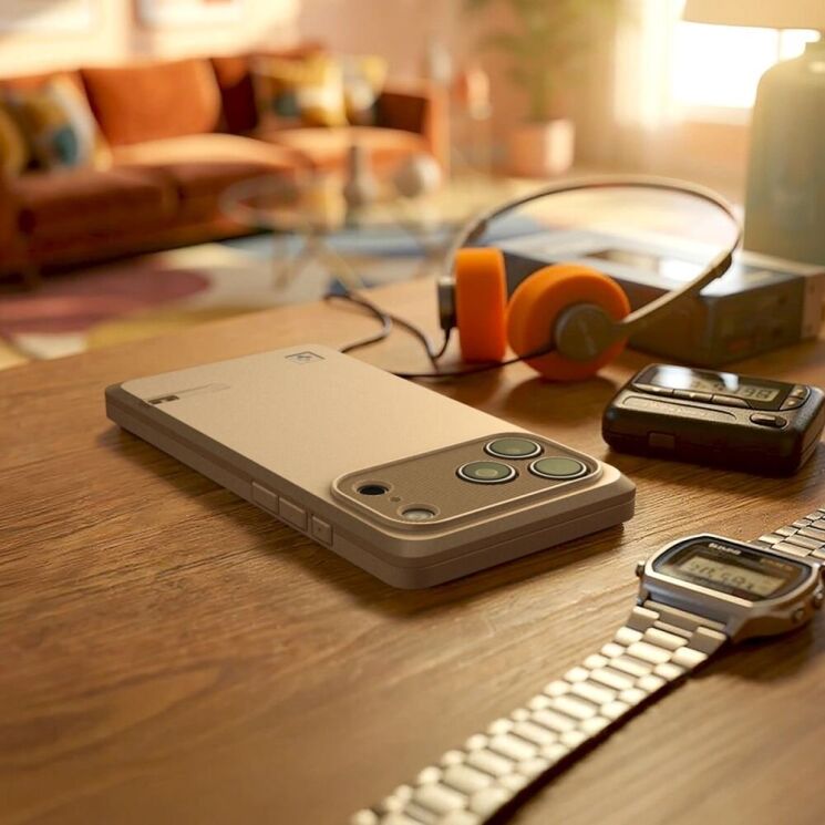 Захисний чохол Spigen Classic LS MagSafe для iPhone 17 Pro (ACS10479) - Stone: фото 18 з 18