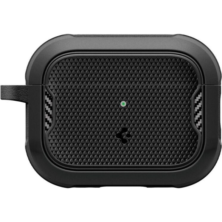 Защитный чехол Spigen Core Armor (FH) для AirPods Pro 3 (ACS09833) - Matte Black: фото 2 из 10
