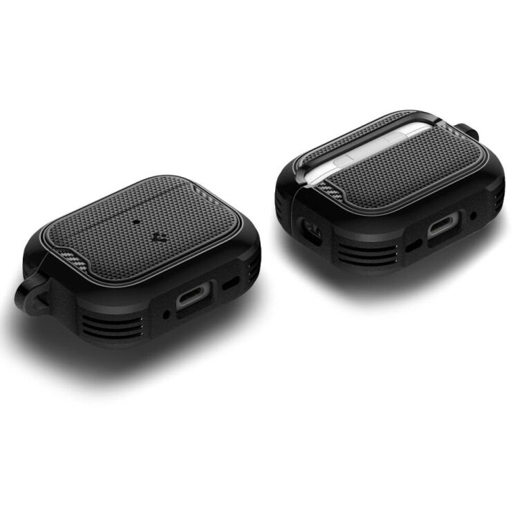 Защитный чехол Spigen Core Armor (FH) для AirPods Pro 3 (ACS09833) - Matte Black: фото 10 из 10