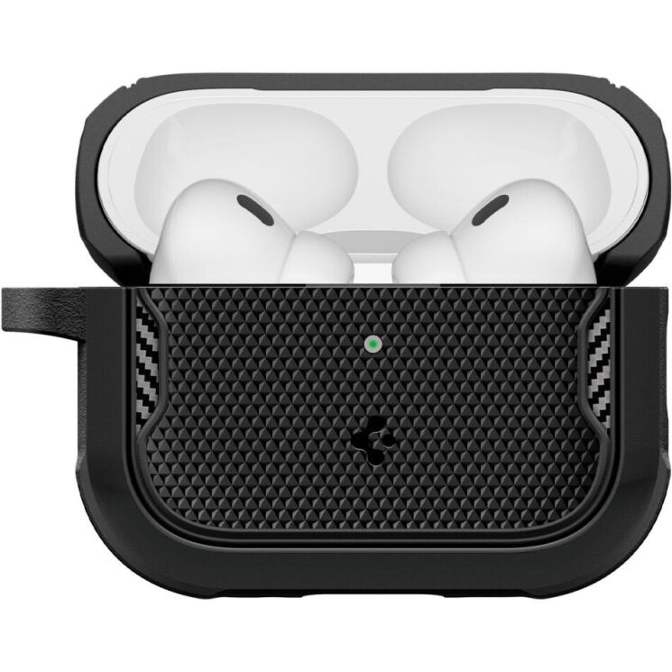 Защитный чехол Spigen Core Armor (FH) для AirPods Pro 3 (ACS09833) - Matte Black: фото 3 из 10