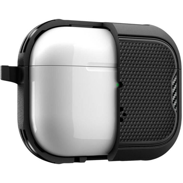 Защитный чехол Spigen Core Armor (FH) для AirPods Pro 3 (ACS09833) - Matte Black: фото 7 из 10