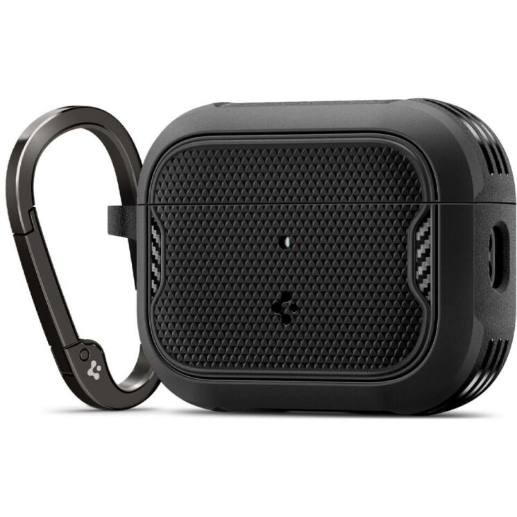 Защитный чехол Spigen Core Armor (FH) для AirPods Pro 3 (ACS09833) - Matte Black: фото 1 из 10