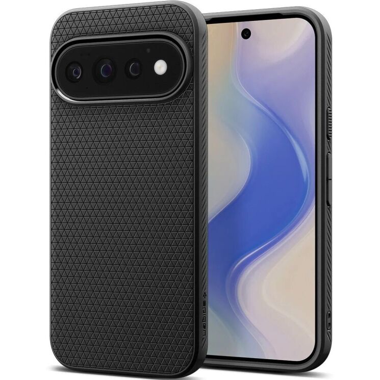 Защитный чехол Spigen Liquid Air для Google Pixel 11 Pro (ACS11428) - Black: фото 1 из 12