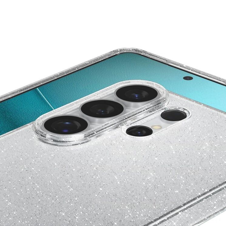 Захисний чохол Spigen Liquid Crystal Glitter для Samsung Galaxy S26 Ultra (S948) ACS10673 - Crystal Quartz: фото 5 з 5