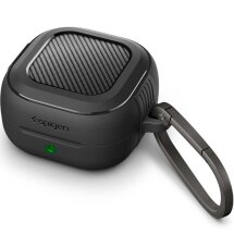 Захисний чохол Spigen Rugged Armor (FH) для Samsung Galaxy Buds 4 / Buds 4 Pro (ACS11200) - Matte Black: фото 1 з 14