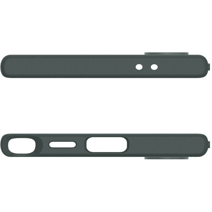 Защитный чехол Spigen (SGP) Liquid Air для Samsung Galaxy S24 Ultra (S928) - Abyss Green: фото 12 из 18