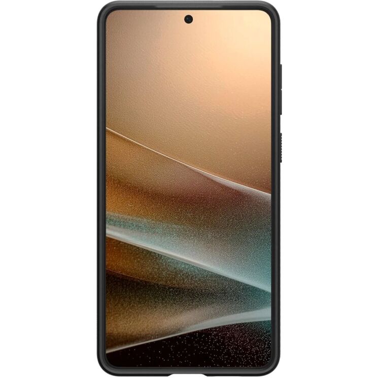 Защитный чехол Spigen (SGP) Liquid Air для Samsung Galaxy S25 Edge (S937) ACS09420 - Matte Black: фото 11 из 22