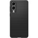 Защитный чехол Spigen (SGP) Liquid Air для Samsung Galaxy S25 Edge (S937) ACS09420 - Matte Black (377586B). Фото 2 из 22