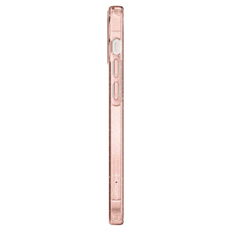 Защитный чехол Spigen (SGP) Liquid Crystal Glitter для Apple iPhone 12 mini - Rose Quartz: фото 3 из 6