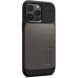 Защитный чехол Spigen (SGP) Slim Armor (MagFit) для Apple iPhone 14 Pro Max - Gunmetal (301248H). Фото 3 из 10