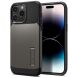 Защитный чехол Spigen (SGP) Slim Armor (MagFit) для Apple iPhone 14 Pro Max - Gunmetal (301248H). Фото 1 из 10